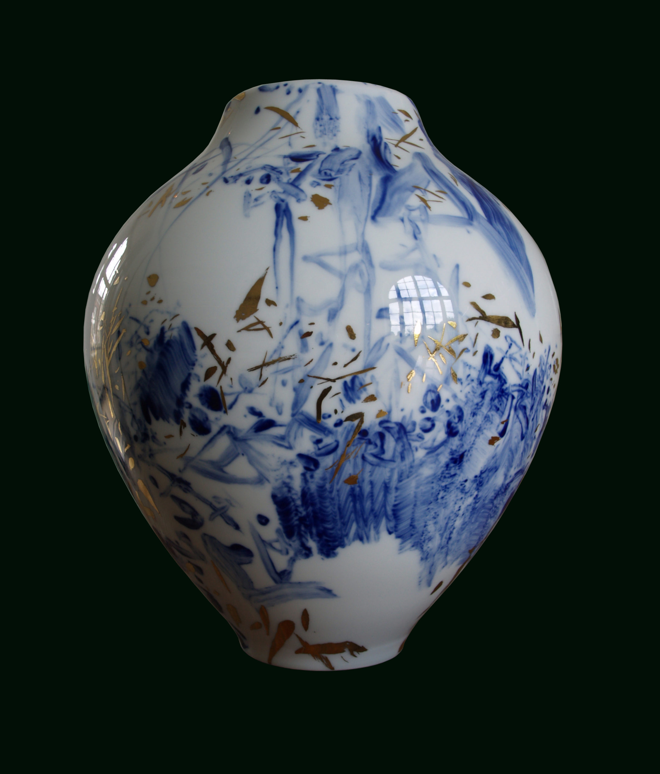 2007-2009 : 朱德群最后的大型创作：塞夫尔花瓶| Fondation Chu Teh-Chun